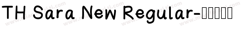 TH Sara New Regular字体转换